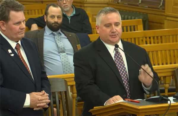 Mark Tomb of KR and Kipp Cooper of KCRAR Testify at Statehouse